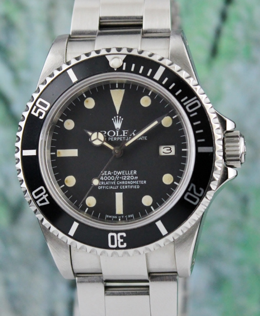 (image for) Rolex Transitional Triple Six Seadweller "MATTE DIAL" / 1"666"0 / CERT